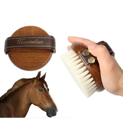 Horse Brush Cowboy Brush,Professional Animal Equine Body & Finish Grooming Brush