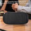 Protable Carrying Case Shockproof Zipper Handbag with Mesh Pocket Travel Storage Bag for Retroid Pocket 5 Handheld Game Console