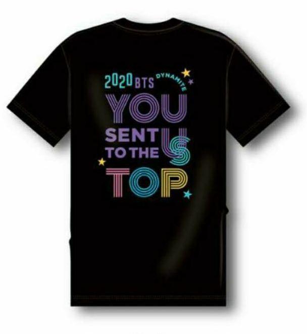 [USED] BTS Tumbler with tag DYNAMITE T-shirt