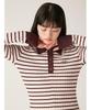 Lily Brown Polo Knit Mini Dress Women's (LWNO251132, Pink)