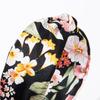 Headbands for Women Floral Pattern Knotted Wide Headbands Cross Knot Hair Bands Vintage Hairband Headbands Accessories