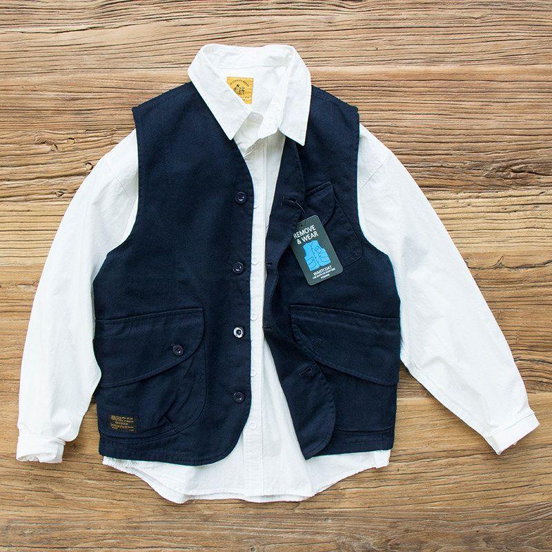 Tooling Style Fishing Photography Director Youth Casual Vest