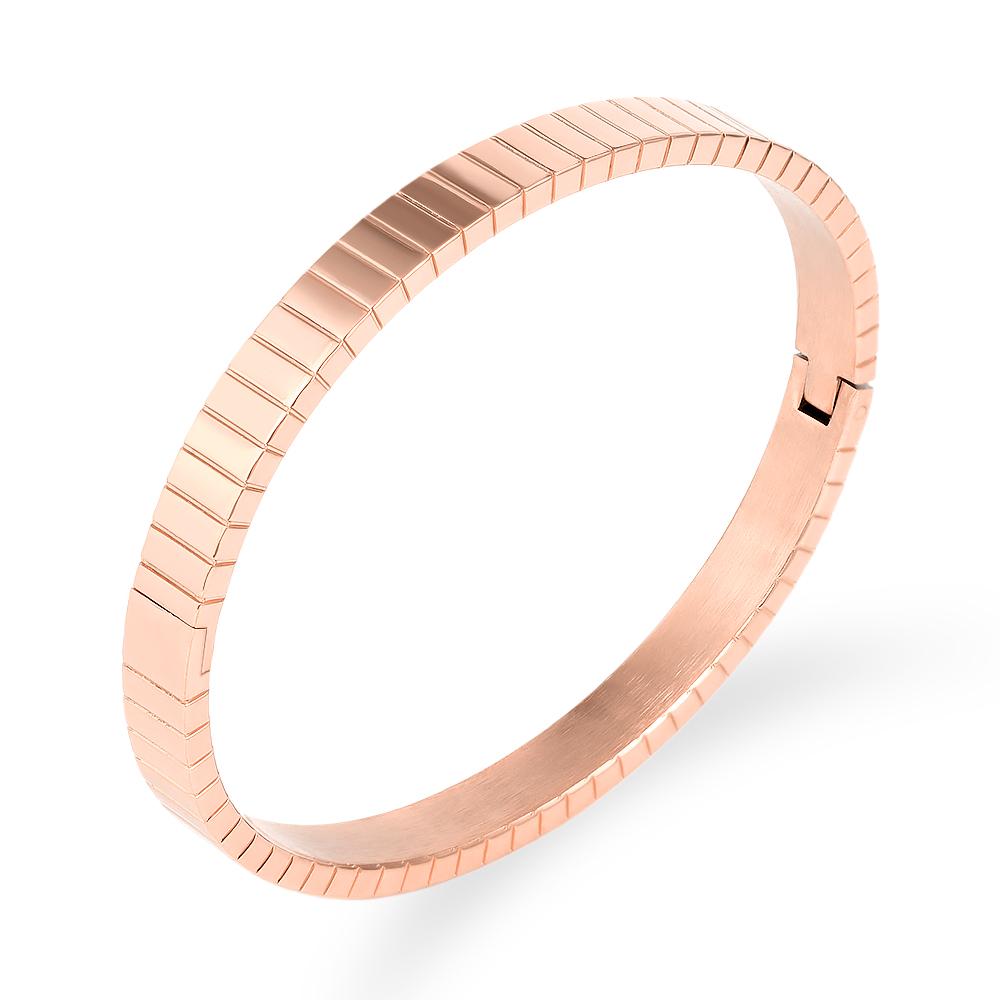 Lovers Bracelets Woman Titanium Stainless Steel Cubic Zirconia Fashion Cuff Charm Strap Bangles Jewelry for Women Gifts