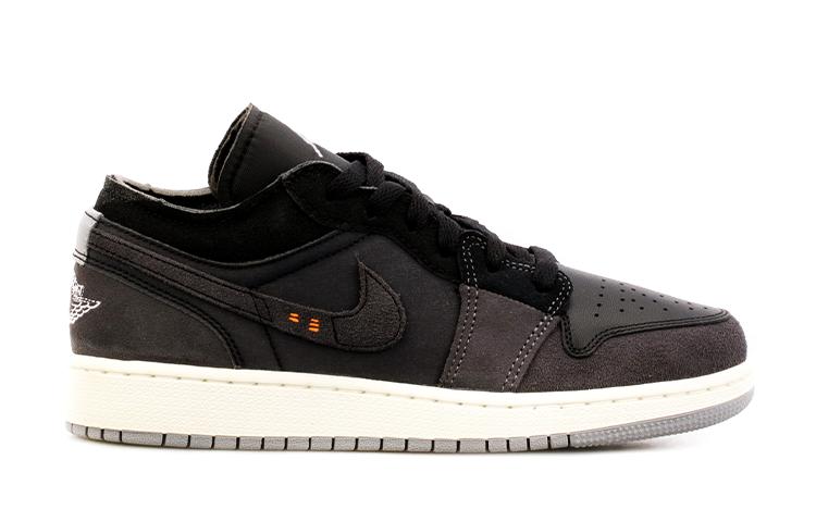 Jordan 1 Low Craft Inside Out Black GS DV0478-001