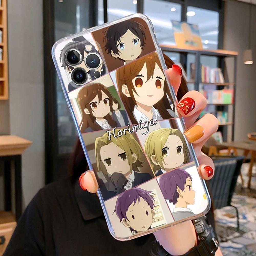 Anime Horimiya Phone Case For iPhone 15 14 11 12 13 Mini Pro XS Max Cover 6 7 8 Plus X XR SE 2020 Funda Shell
