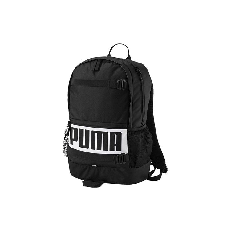 

Puma Casual Sports Zipper Backpack Unisex Backpacks Black 074706-01 Black
