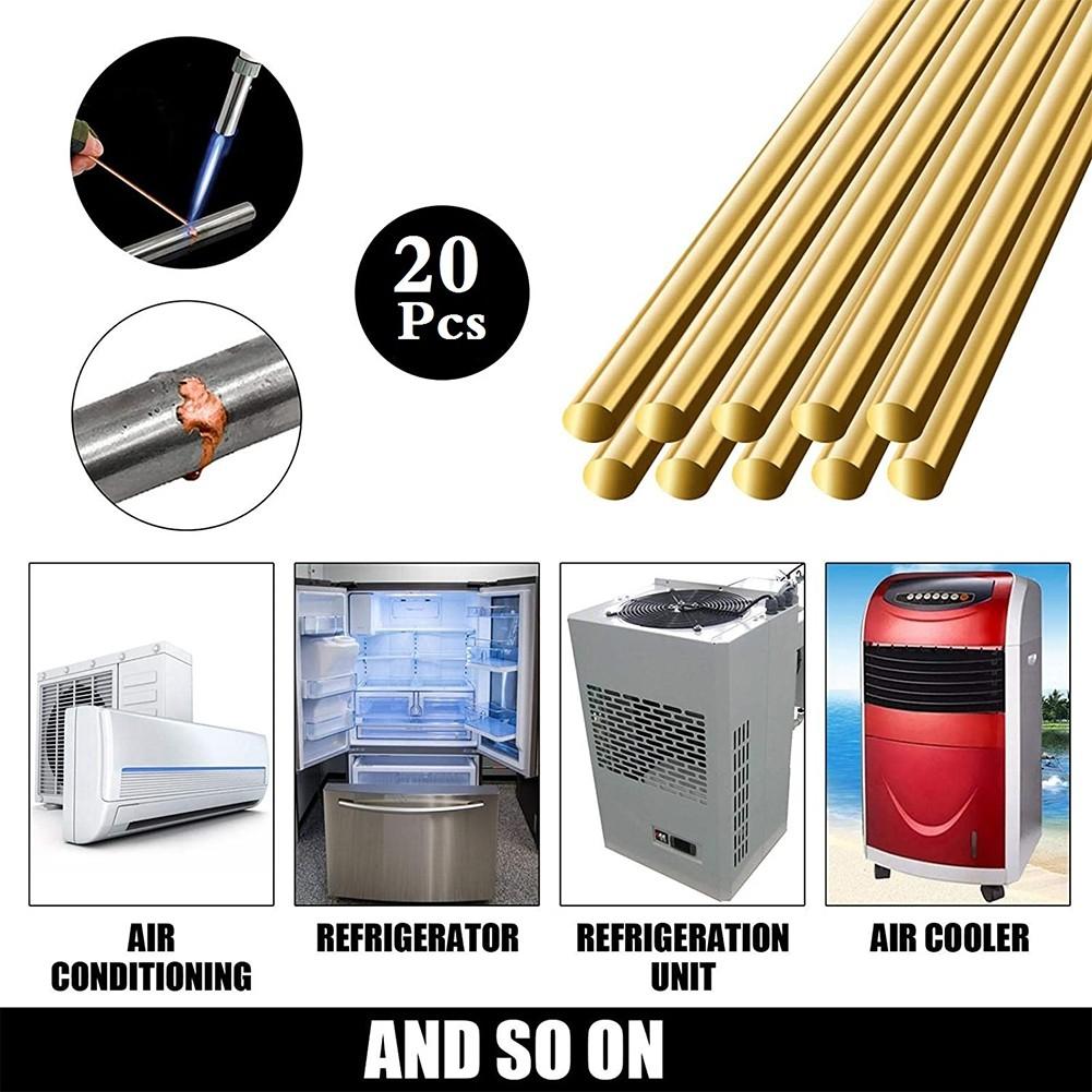 1.6*250mm Brass Welding Rod 20pcs Brass HS221 Brazing Rods