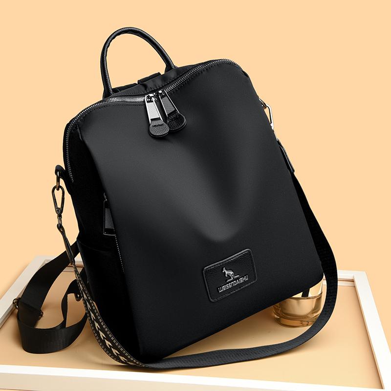 Nylon Women's Bag Outgoing Backpack Large Capacity Backpack