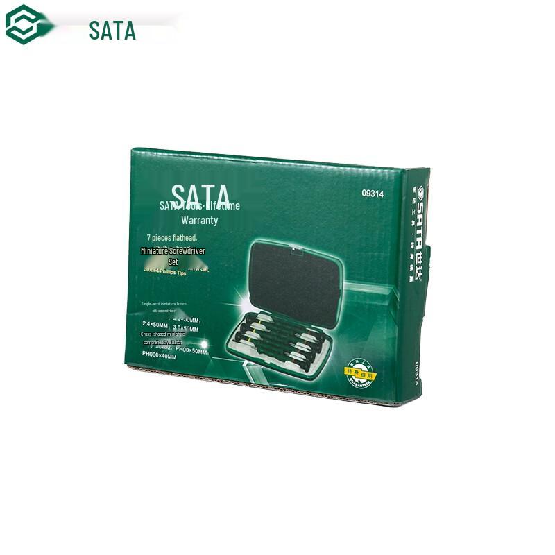 SATA 09314 7-Piece Miniature Screwdriver Set 7-piece