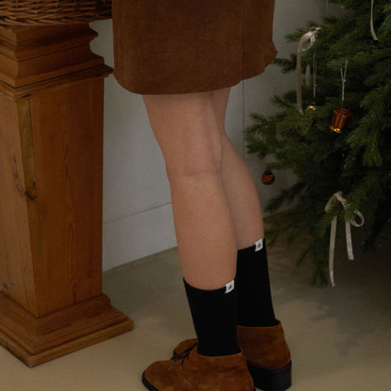 TATIANA [1+1] Fogny Knit Socks SC8096 6 Colors