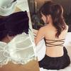 Lady Wrapped Chest Lace Top Bra Brassiere Wrapped Bra Tupe Top