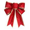 Pendant Bowknot Christmas Bows Christmas Tree Ornaments Ribbon Bows Home Decor Xmas Party Supplies