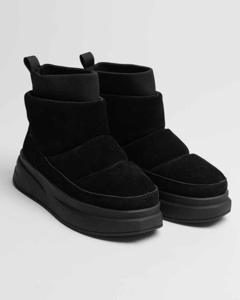 Cizme UGG cu șosetă Melanda 88719 36 negre piele întoarsă lână
