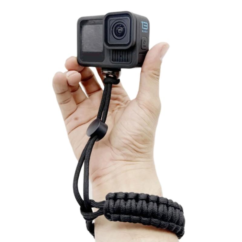 Universal Anti Loss Wrist Strap for Cameras and Gimbals 1/4Inch Screw Thread Nylon Weave Secure Attachment