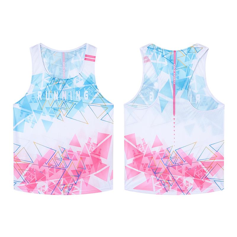 Men s Running Mesh Tank Lightweight Breathable Track Field Marathon Vest Jogging Training Sleeveless Men s T-shirts and Tank Top S