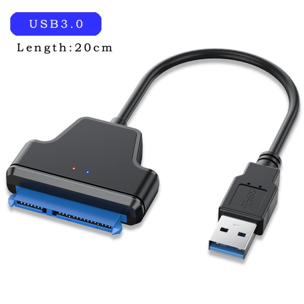 USB3.0 To SATA Hard Disk Data Cable 2.5/3 Inch SSD Hard Disk Universal Adapter Easy Drive Cable