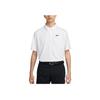 Dri-FIT Tour Simple Breathable Soft Comfortable Polo Quick-Dry Short Sleeve T-Shirt Men Tops White Black FZ7476-100