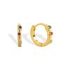 14K Gold Plated Earrings | Small Earrings | Women's Gold Earrings | Perfect Size Thin Earrings Hypoallergenic