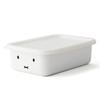 [Fuji Enamel] Shallow Square Container M Miffy Face Series