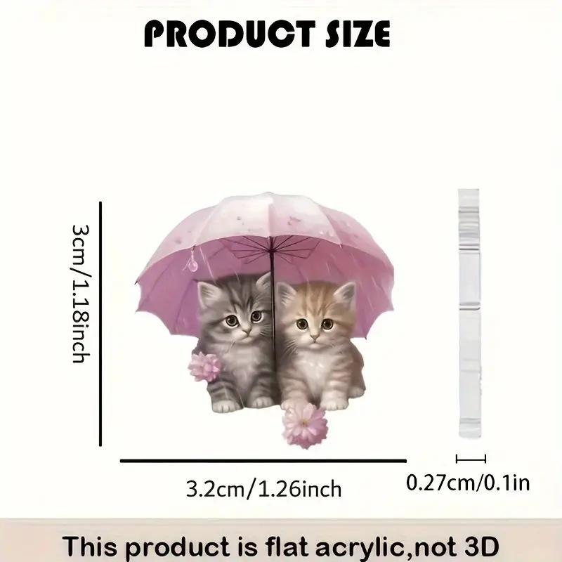 Summer New Cute Cat Acrylic Earrings - Ideal Gift for Romantic Earrings