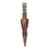 M35 Cobalt Step Drill Bit 1/4 Inch Hexagon Shank Double-edged Spiral Groove Step Drill 3-13mm Cobalt Coating Hole Saw