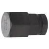 TONE Impact Hexagon Bit Socket 24mm Hexagon 2 Pieces (Interchangeable) 6AH-24H, 19.0mm (3/4") Drive, Size, Included.