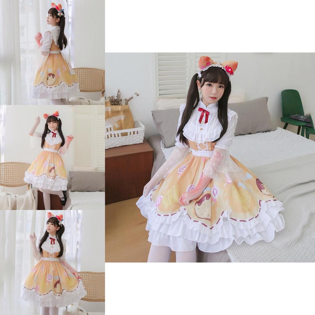 Elegante Costume Cosplay di Tracy Reznik da Identity V Con Raffinato Design Lolita per Feste