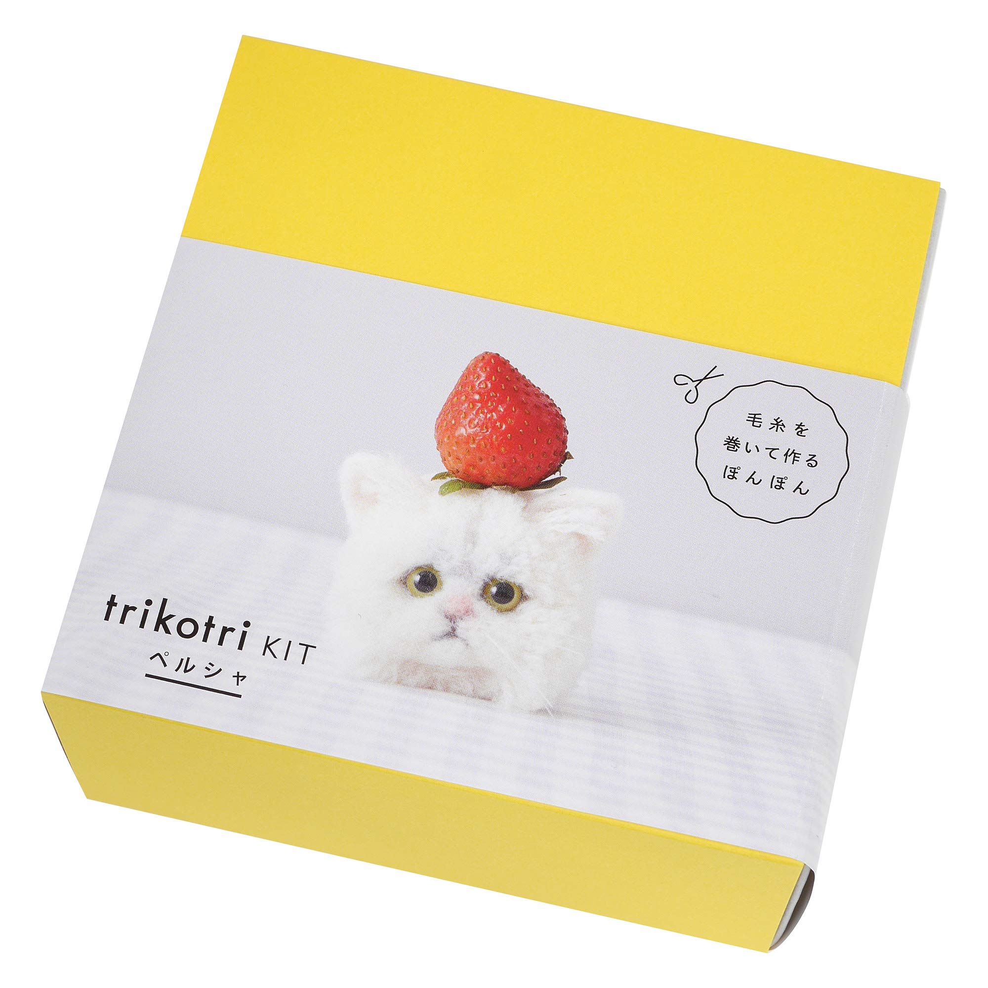 

Набор для рукоделия ДАРУМА trikotri Набор Кот Помпон Персидский 01-148E