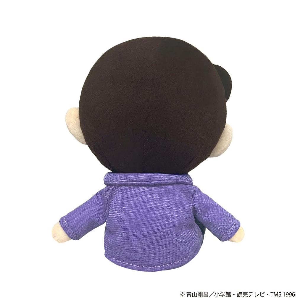 Sanei Boeki Detective Conan Fluffy Friends Sleeping Kogoro W11 x D8 x H20cm Plush Toy FCN06 (S)