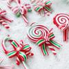 Cartoon Christmas Candy Cane Ornaments Festival Candy Cane Hanging Decorations  Holiday Decor