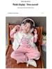 Trendy 2025 Girls' Baseball Suit Set - Spring/Autumn Fashionable Two-Piece Outfit for Kids
