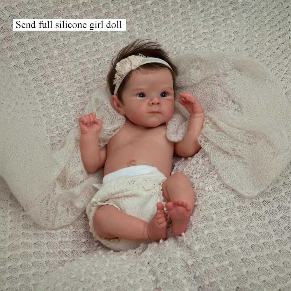 

Реалистичная кукла реборн Бетти Мягкое хлопковое тело Полностью виниловая Опционально кукла новорожденного Очаровательная Реалистичная Бебе Реборн Куклы Девочка Подарок на день рождения ребенку girl doll