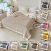 Thickened Winter Blanket Double Sided Fluff Plush Double Layer 3d Bed Sofa Warm