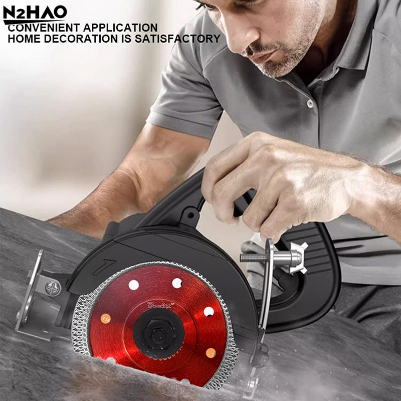 High-quality Material Dry Cutting Blade Disc 115mm Diamond Dry Cutting Blade Disc Porcelain Ceramic Tile Turbo Thin Stoneware