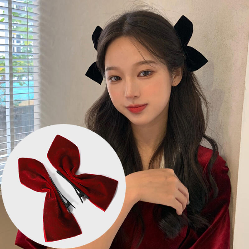Diron Velvet Ribbon Clip Pin Point Pin