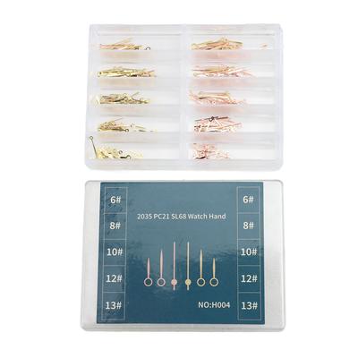 Watch Hands Replacement for 2035 PC21 SL68 Quartz Watch Movement Metal Watch Hands Set Rose Gold