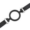 Full Silicone O Ring Gag Strap,Open Mouth Bite Gag,Fetish Oral Fixation  Toys,Sex Slave Bondage Muzzle SM Couple Flirt Tools