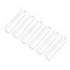 6pcs Clamping Wing Rails for Grilling Chicken Wings Stainless Steel Flat Chicken Wing BBQ Fork Skewe