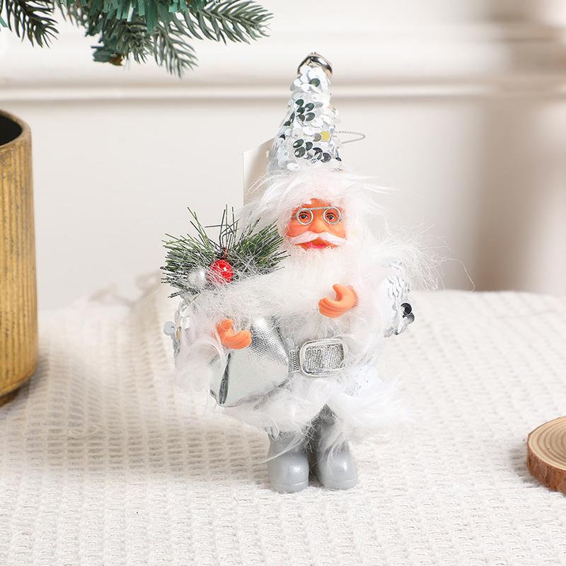 Christmas Santa Claus Ornaments Home Party DIY Desktop Bookshelf Exquisite Festival Supplies