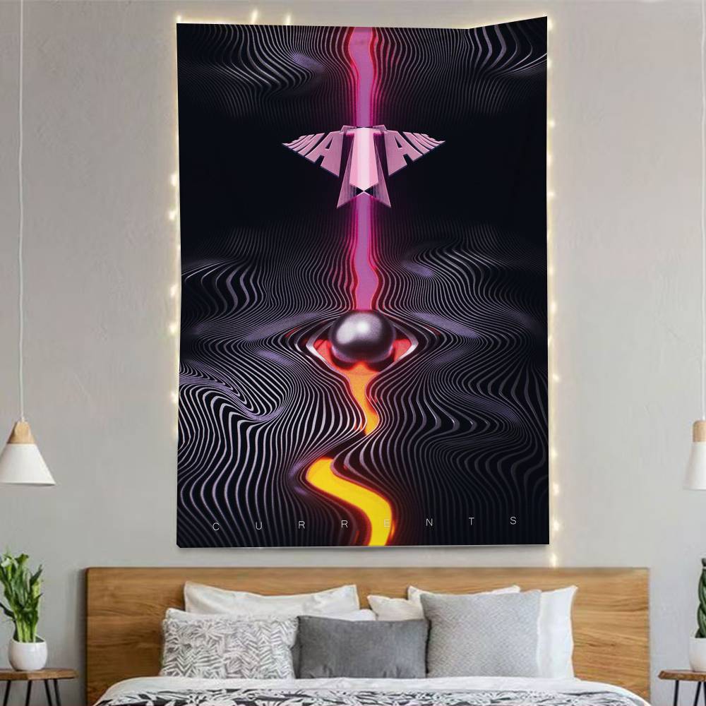 Tame Iimpala Band Flags Wall Hanging Background Art Banner For Bedroom Home Outdoor Decor