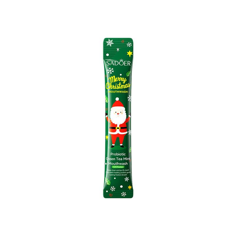 

Christmas Probiotic Mouthwash Strip 10ml SADOER Lemon Mint Manufacturer