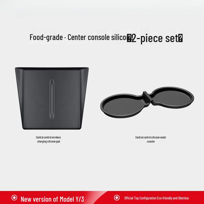 Tesla Model 3/Y Center Console Cup Holder Coaster Limiter