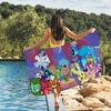Cartoon Happy Tree Friends Towel Quick Drying Beach Towels Are Suitable For Swimming Pools Camping Yoga And The Gym