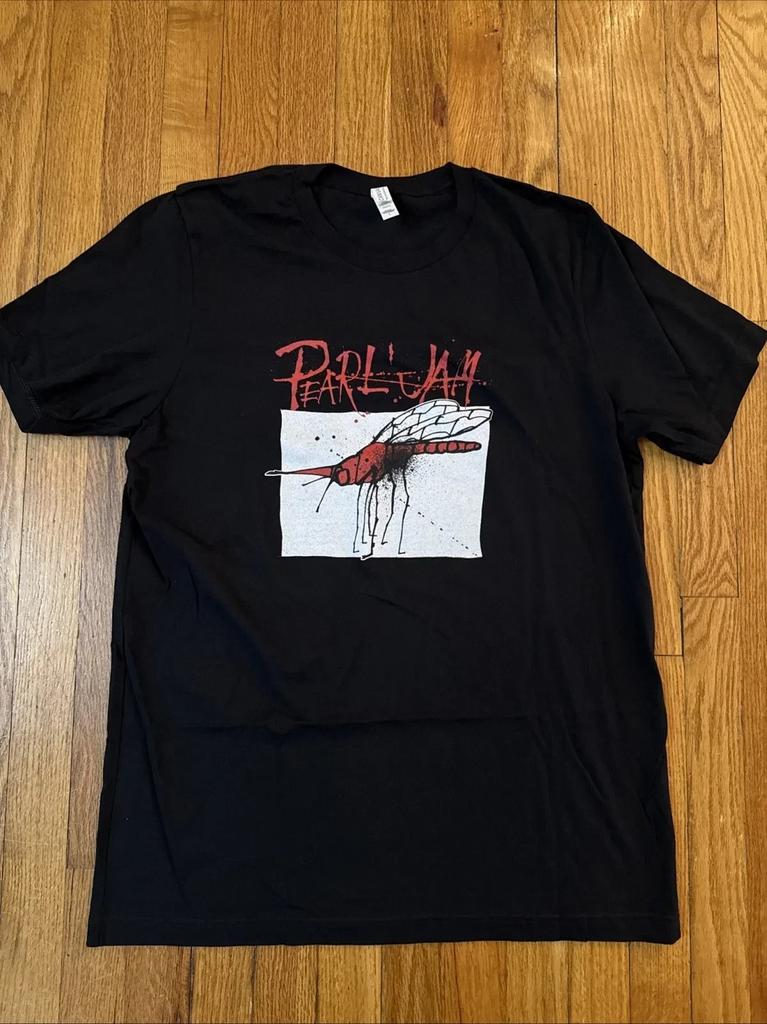 Pearl Jam Red Mosquito Shirt Dark Matter Tour 2024 Ralph Steadman All Size Unisex T-Shirt