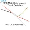 Touch Sensor Switch for Metal Lamps DC3-24V 6V 12V Touch Sensor Switch Metal Sensor Touch Switch Table Lamp LED Strip Lamp