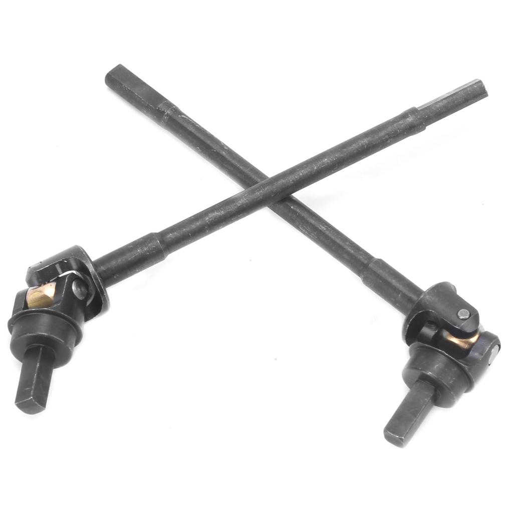 2pcs RC Hardened Steel Front Universal Driveshaft for Axial Capra 1.9 UTB 110 RC Car