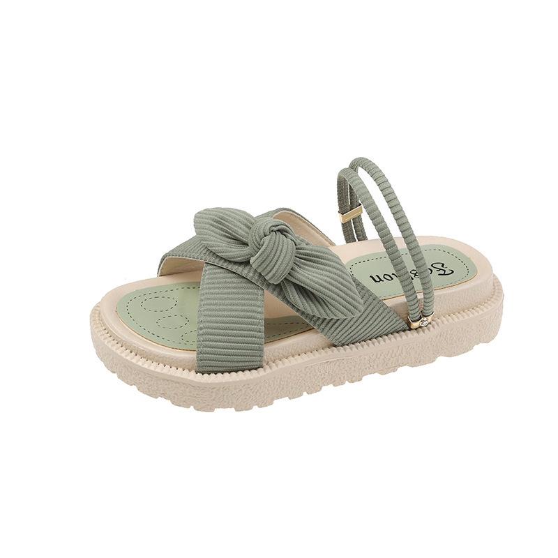 Cool slippers, new summer fairy breeze flat bottom, wear beach with skirt