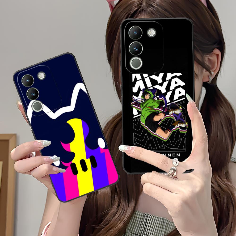 SK8 Infinity Miya Chinen Phone Case for VIVO V60 V50 V40 V30 V29 V27 V25 V23 Pro Lite 5G Soft TPU Shockproof Cover