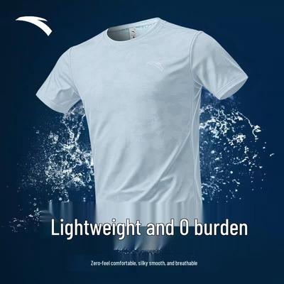 Camiseta de Treino Masculina de Manga Curta de Secagem Rápida