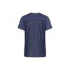 Li Ning T Shirts Men's Ink Blue Crew Neck Moderate Other ATSSS983-1
